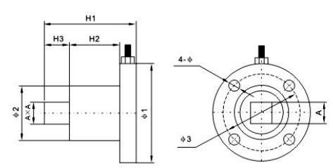 LZ-N1靜態方頭扭矩傳感器