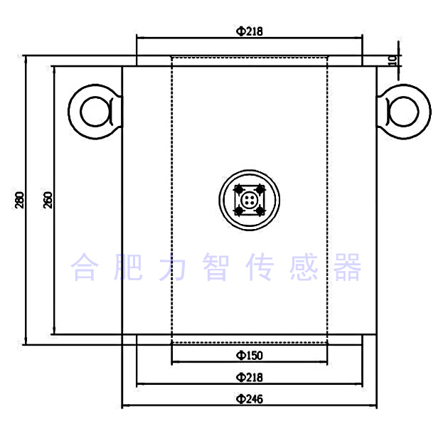 LZ-TSH1筒式荷重傳感器