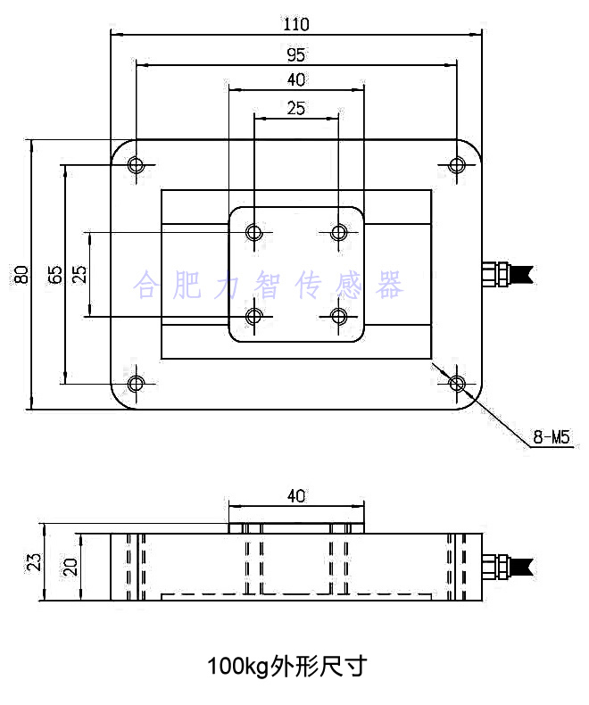 LZ-HQ110踏板力傳感器